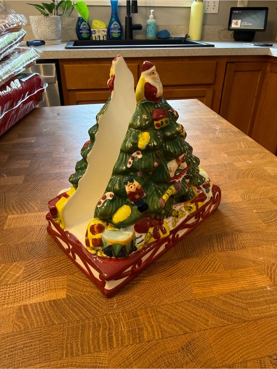 Spode Other - Spode - Holiday Ceramic Christmas Tree Napkin Holder